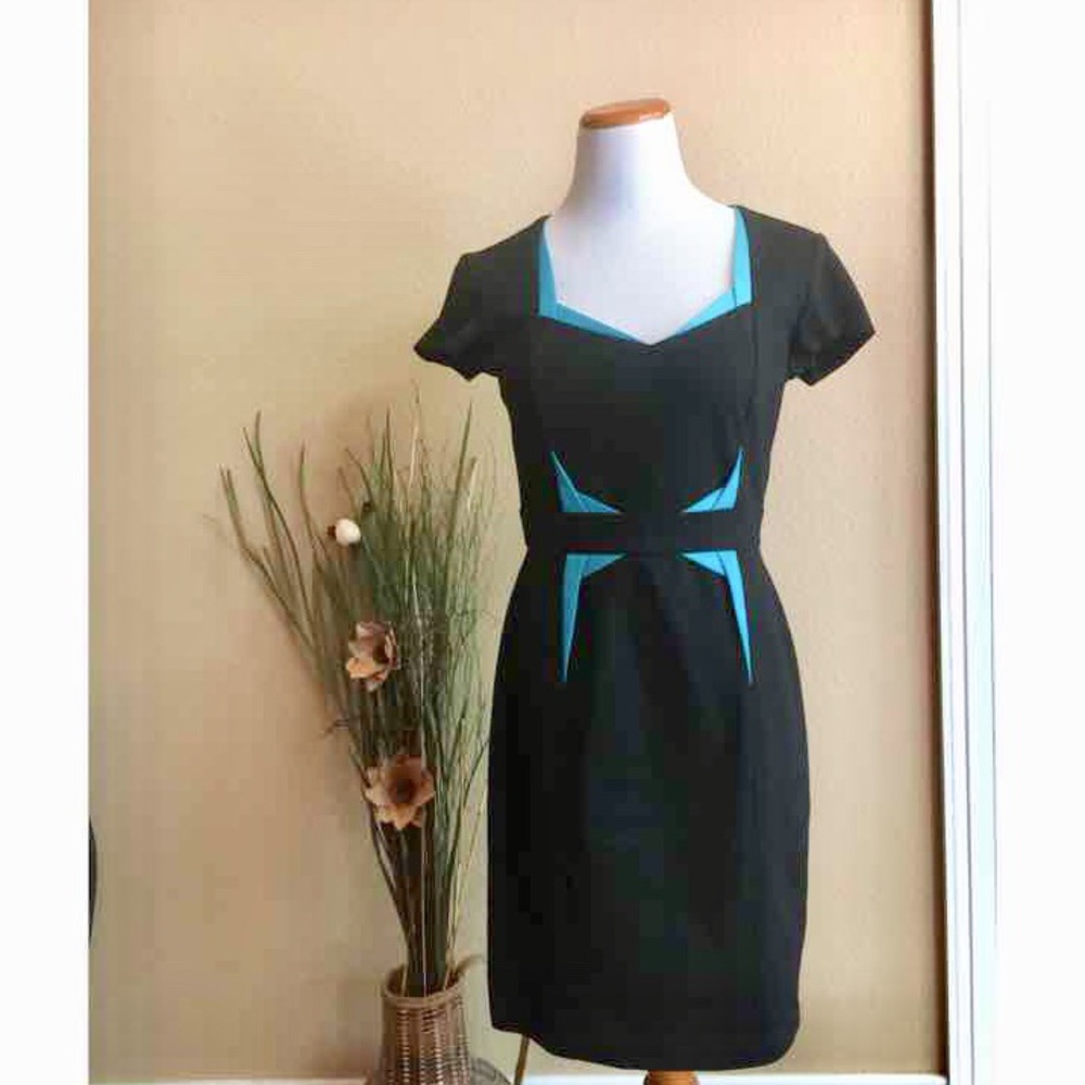 Max and Cleo Black Dress Size 6